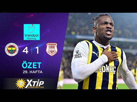 Merkur-Sports | Fenerbahçe (4-1) Pendikspor - Highlights/Özet | Trendyol Süper Lig - 2023/24