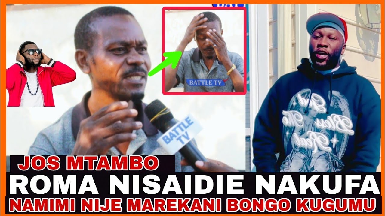 LEGEND WA HIPHOP JOS MTAMBO WA TONGWE RECORD RAFIKI WA ROMA AOMBA MSAADA HALIYAKE INASIKITISHA...