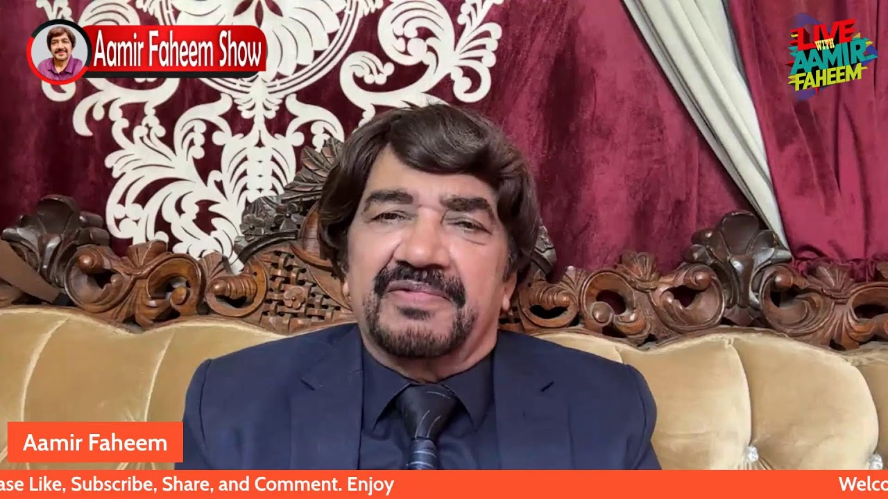 My live streaming with Dr. Umer Siyal Writer , Critic, Scholar, Teacher