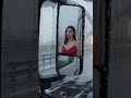 She Drove Through the Storm Calmly…