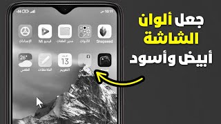 حوّل هاتفك إلى الأبيض والأسود: سر وضع وقت النوم لتقليل الإدمان وراحة العين screenshot 1