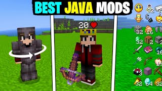 Top 5 JAVA EDITION Mods For Minecraft PE (1.20+) 😆