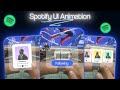 Viral Spotify UI Animation in After Effects | Viral UI Animation in After Effects