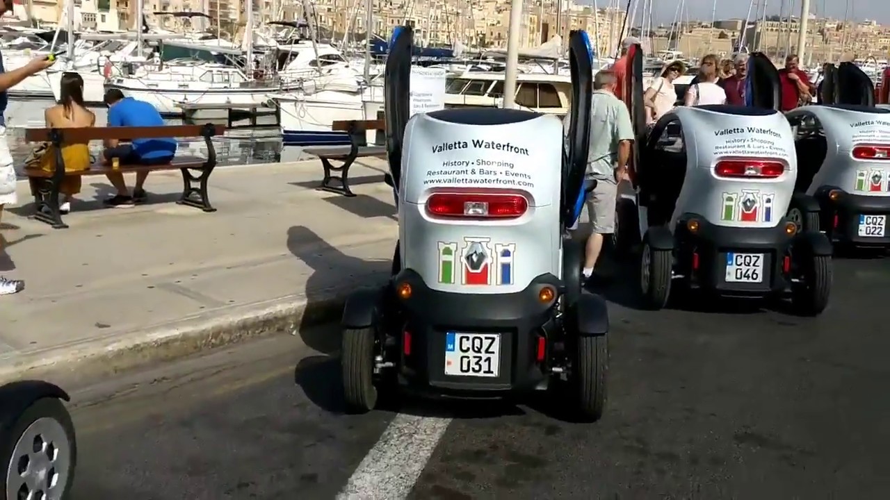 Smarter car rentals Twizy eco tour Malta YouTube