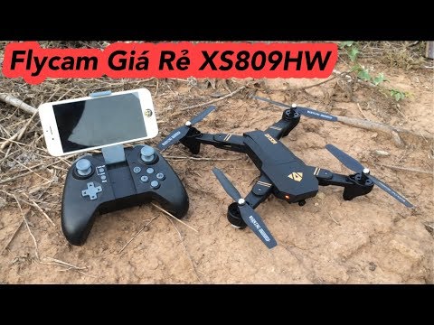 Video VISUO XS809HW - Hướng Dẫn Và Bay Thử Flycam Giá Rẻ -... - youtube