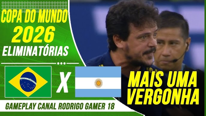 VERGONHA! Brasil 0 x 1 Argentina, Eliminatórias da Copa do Mundo 2026