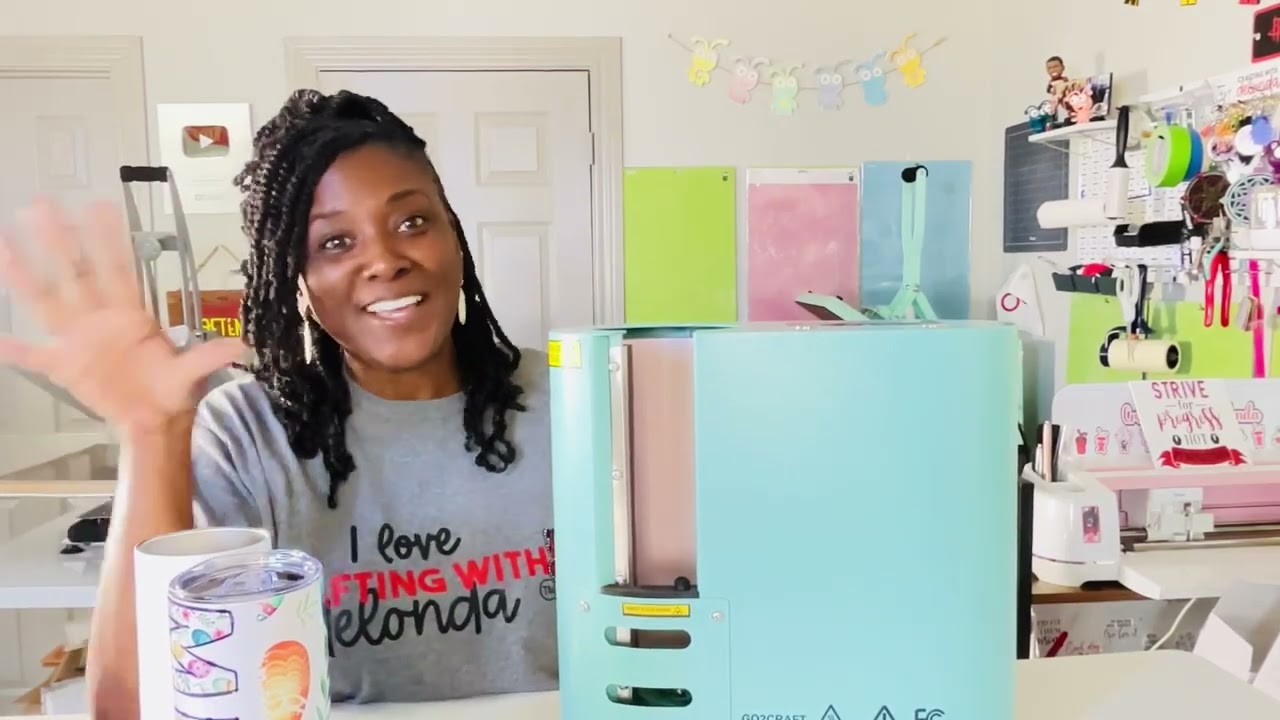 Unbox and First Use of the Go2Craft Auto Seamless Tumbler Press