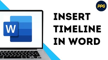 How to insert basic timeline in Microsoft Word ?