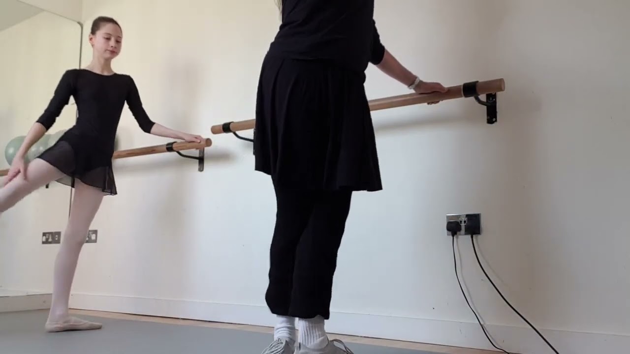 Ballet class barre exercise ideas intermediate YouTube