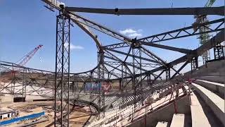 Uwanja Mpya Unao Jengwa Arusha Hali Ipo Hivi Kwa Sasa