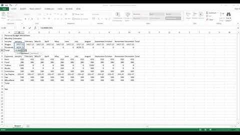 Creating a Worksheet and a Chart  (Pg 719-737)