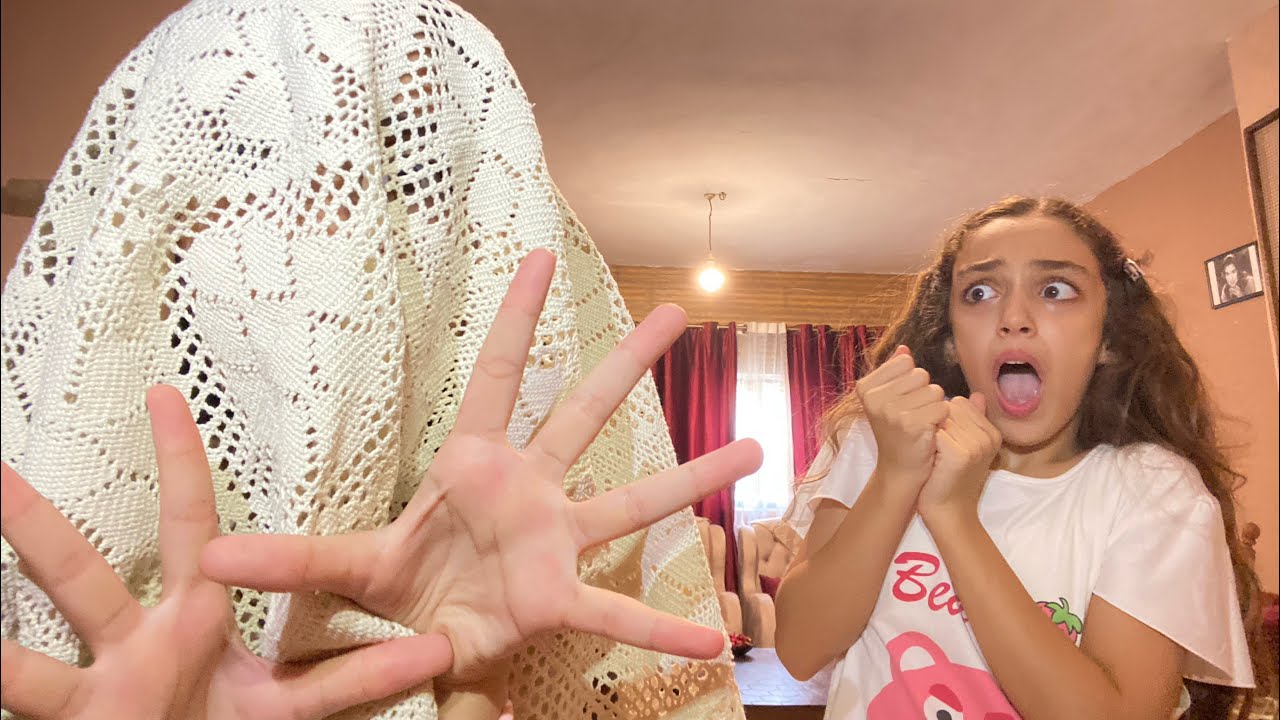 🧞‍♂️ عملت مقلب البيت المسكون بأختي زينة// صارت تبكي🎃