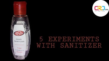 Experiments With Hand Sanitizer | Science Experiment With Hand Sanitizer |Amazing Science Experiment