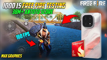 iQOO 15 GAMING TEST 😍🔥| FREE FIRE | 160 FPS ✅| MAX GRAPHICS GAMEPLAY | BEST GAMING PHONE EVER ❓🤔
