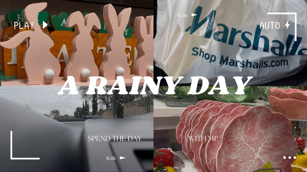 spend a RAINY DAY with me - YouTube