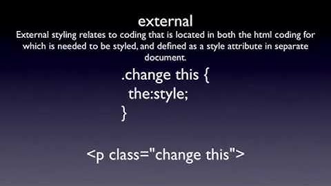 Web tutorial videos - part four (basic css and syntax)