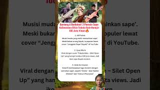 Download Lagu 3 Pemain Sape Kalimantan Ganteng! Cover Tabola Bale Hampir 100 Juta Views🔥 MP3
