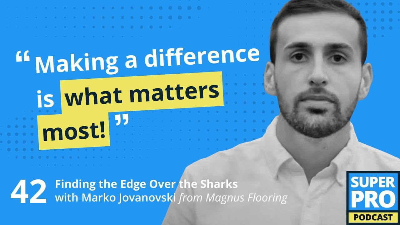 Superpro Podcast #42: Finding the Edge Over the Sharks - Marko Jovanovski