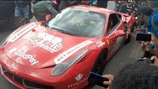 One life rally event  in KICC , Ferrari, Porsche 911