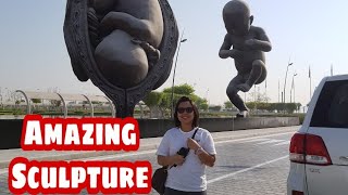 AMAZING SCULPTURE @SIDRA MEDICINE QATAR screenshot 3