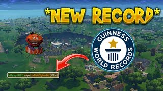 World Record Longest Sniper Kill - Fortnite Battle Royale 502M