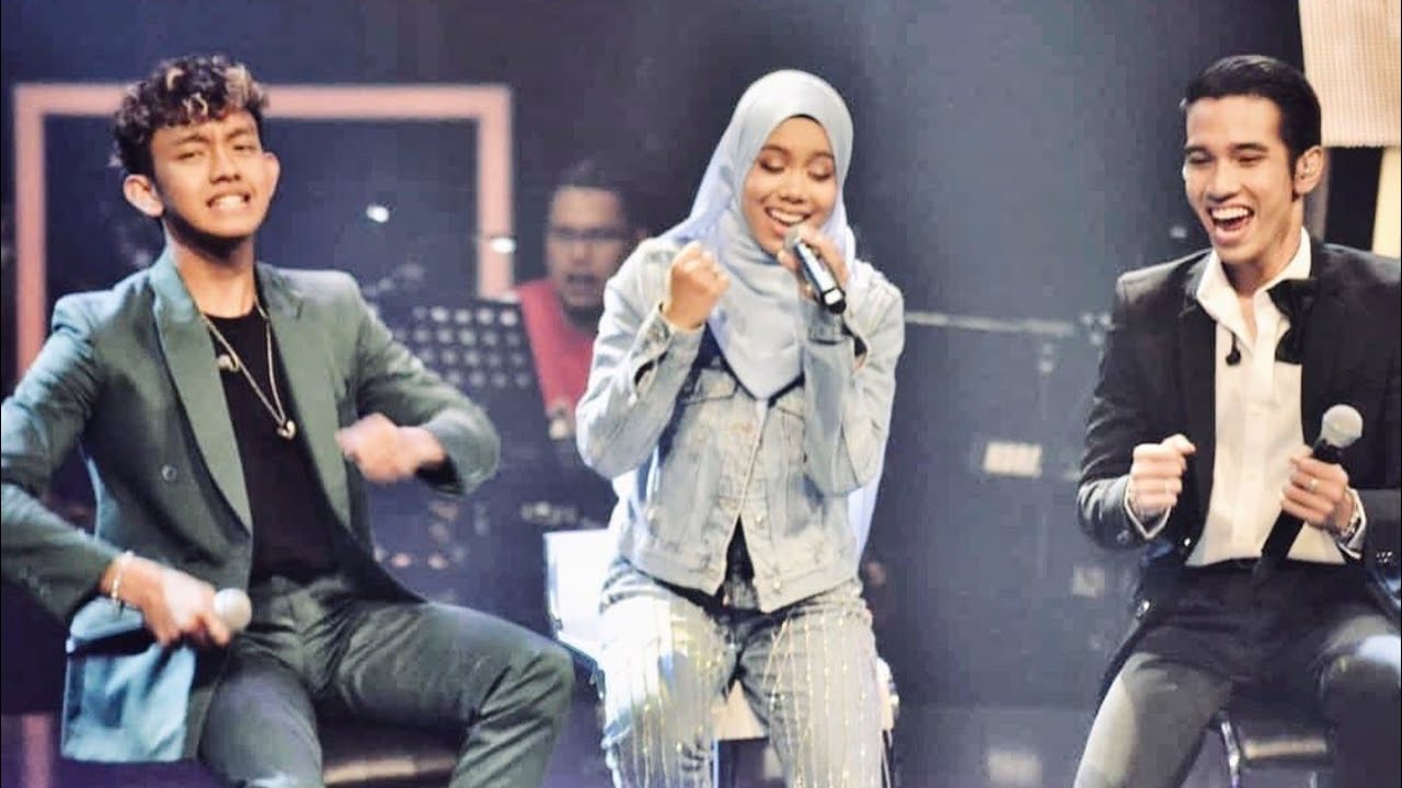 Mantap Giler Bilamana Naim Daniel, Sarah Suhairi dan Ismail Izzani menyanyi bersama