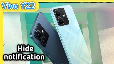 How to hide notification in Vivo Y22 , Vivo Y22 mein notification Kaise hide Karen