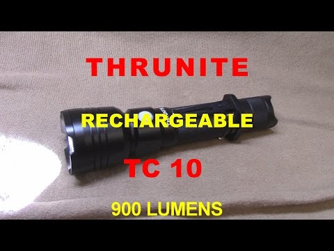 THRUNITE TC10 Rechargeable 900 Lumens / PrepperKip