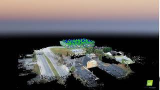 Pix4Dmapper Outdoor grid animation