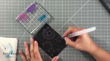 Spectrum Noir: Colouring with Metallic Markers