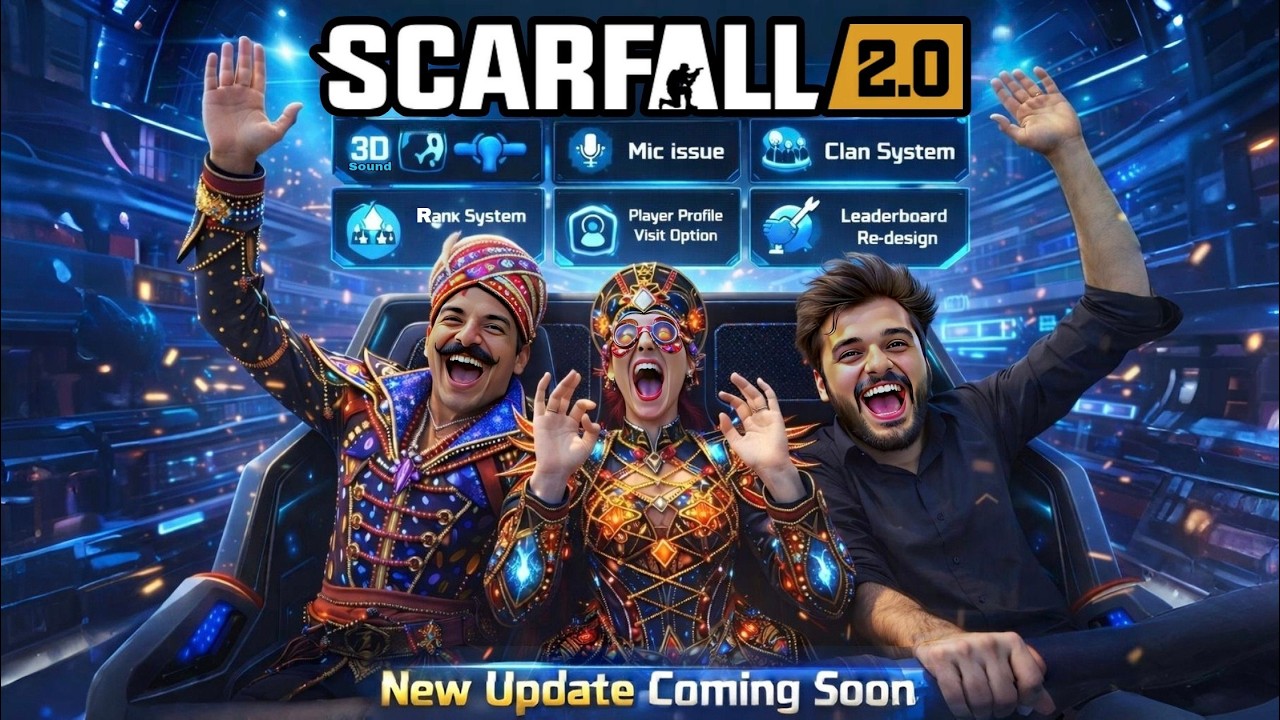 Scarfall 2.O Live | New Update is Here | NONU IS LIVE 🔥