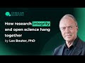 Lex Bouter - How research integrity and open science hang together
