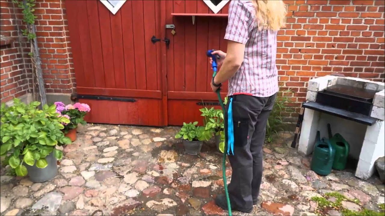 Flex vandslange - fylder overraskende lidt!