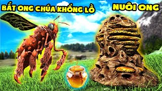 BẮT ONG CHÚA KHỔNG LỒ VỀ NUÔI LẤY MẬT VÀ BẮT ỐC SÊN - Tame Giant Bee - ARK:Ragnarok # 19-TÝ TIỀN TỈ