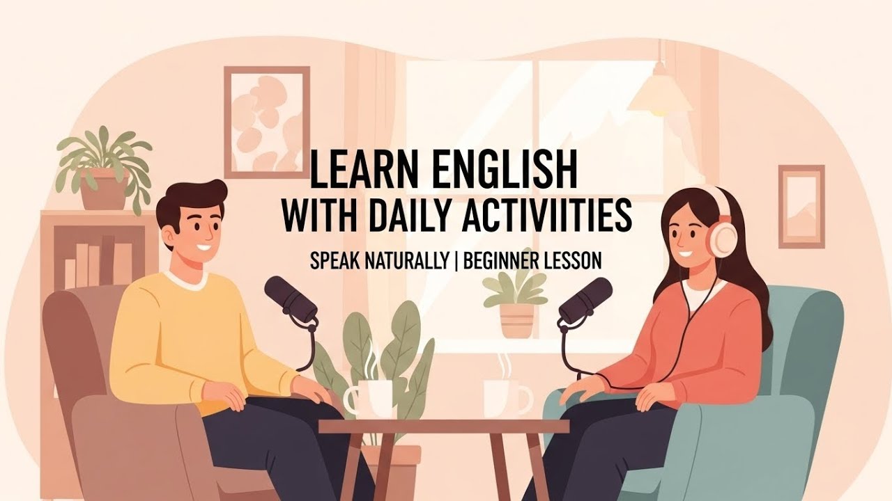 Daily Routine English Speaking Practice | Beginner Friendly Podcast