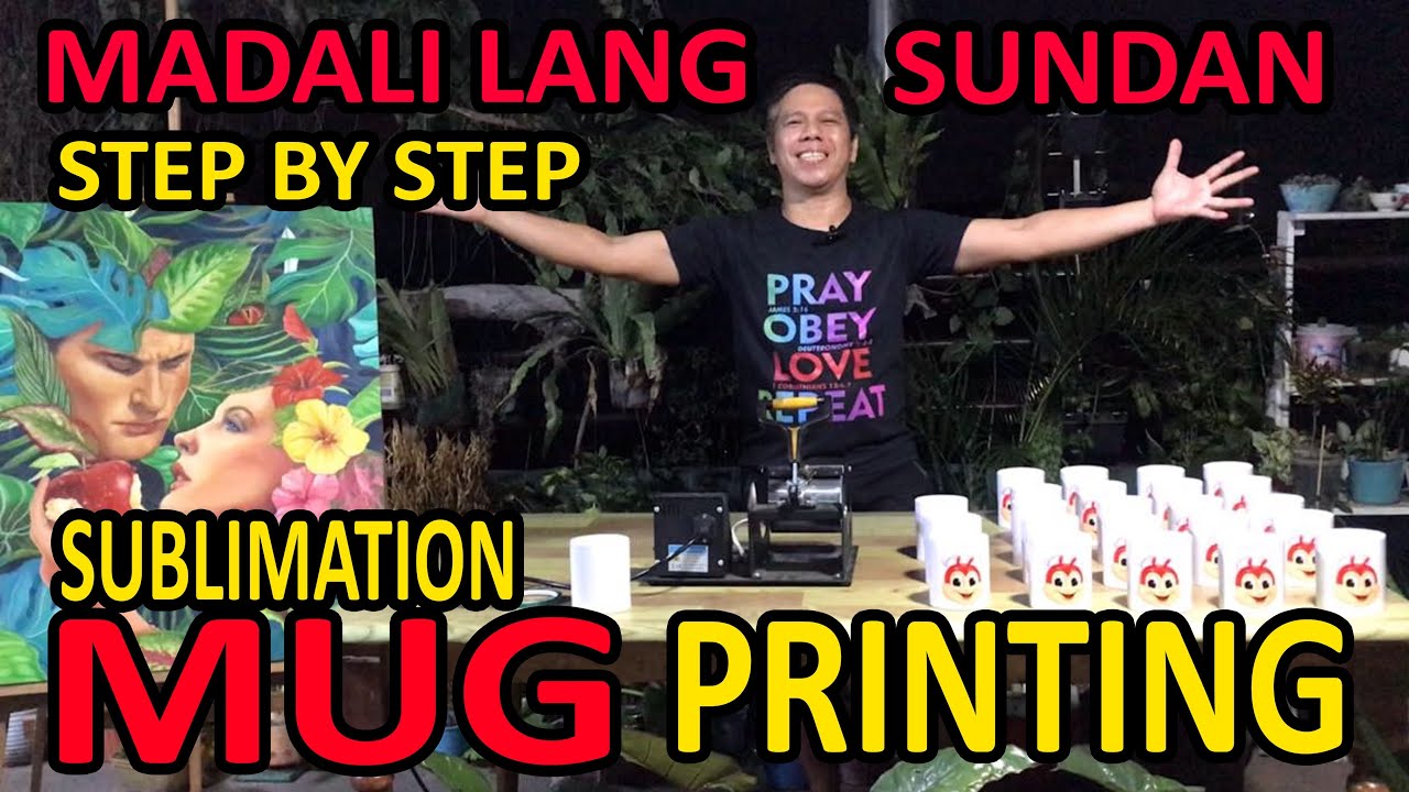 PAANO MAG PRINT NG MUG?