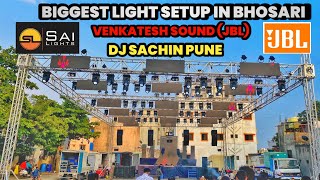 Venkatesh Sound With Dj Sachin Pune  Sai Lights  Biggest Light Show In Bhosari