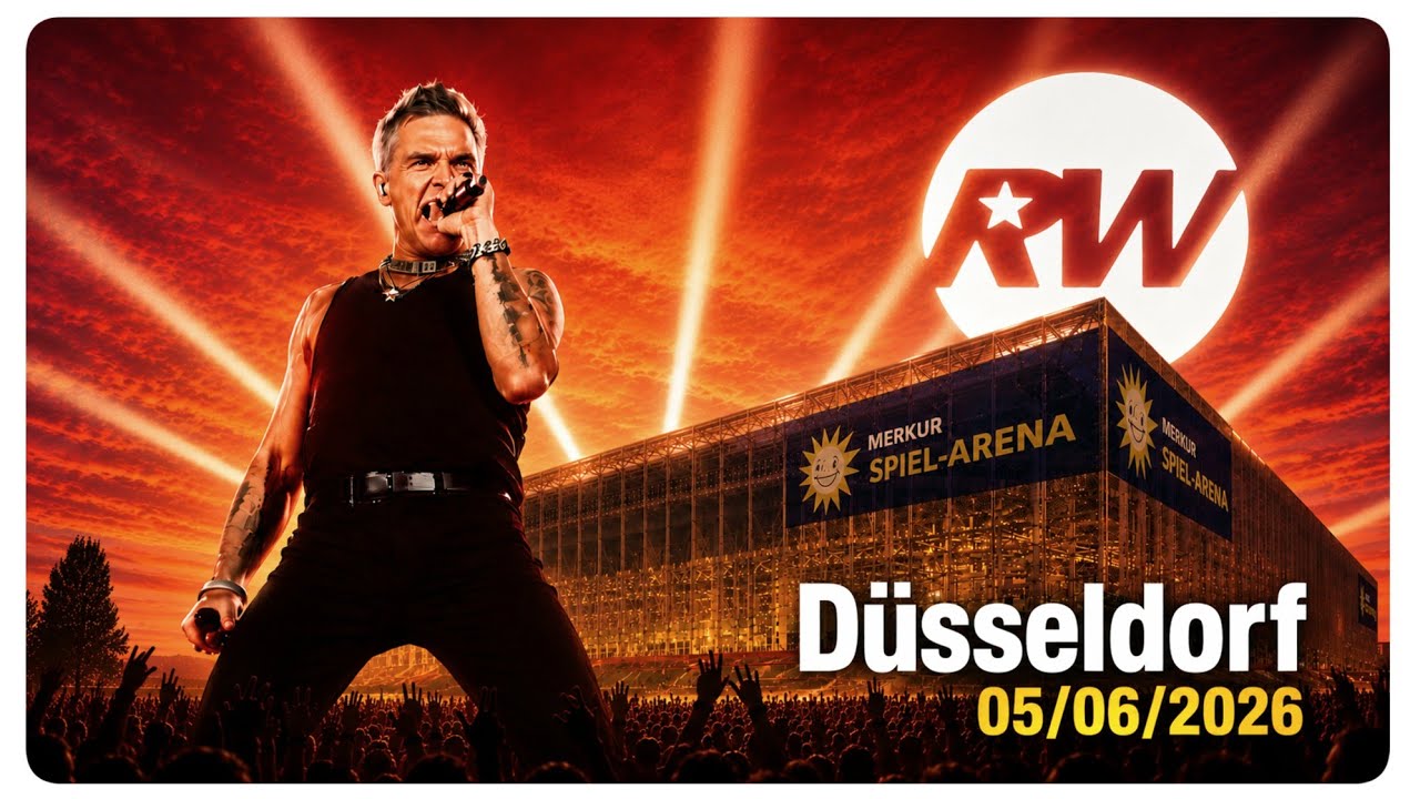 ROBBIE WILLIAMS - Live at Merkur Spiel-Arena, Düsseldorf, 05/06/2026 - 4K