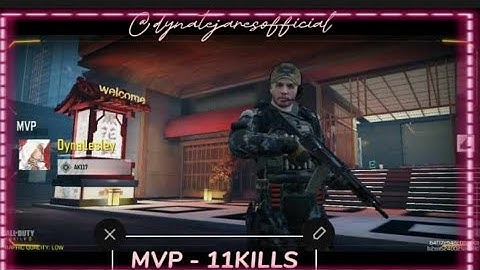 MVP: 11KILLS • SEARCH AND DESTROY: KUROHANA METROPOLIS • SOLO • MP • CODM • DYNA TEJARES