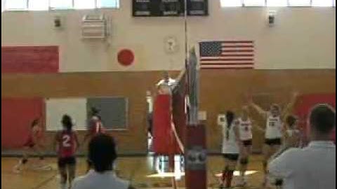 EJ King Cobras and Kinnick Red Devils' Volleyball Teams Duke it Out