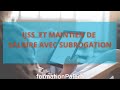 Cas pratique  maladie ijss maintien de salaire avec subrogation