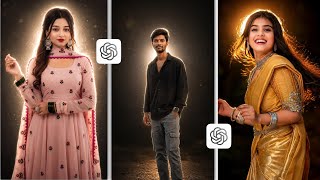 Instagram Trending Glowing Photo Editing | Chatgpt glowing Photo Prompt Telugu