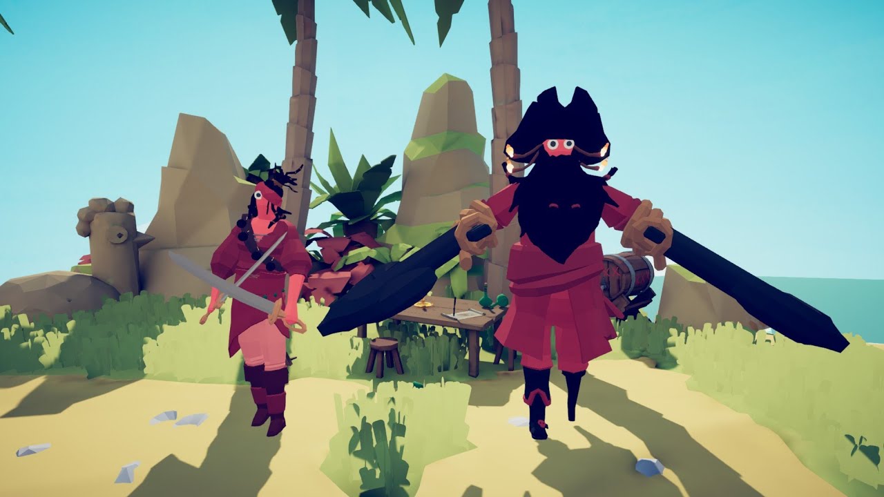 TABS | Blackbeard + Pirate Queen VS Every Unit (Same Price) Part 1/2