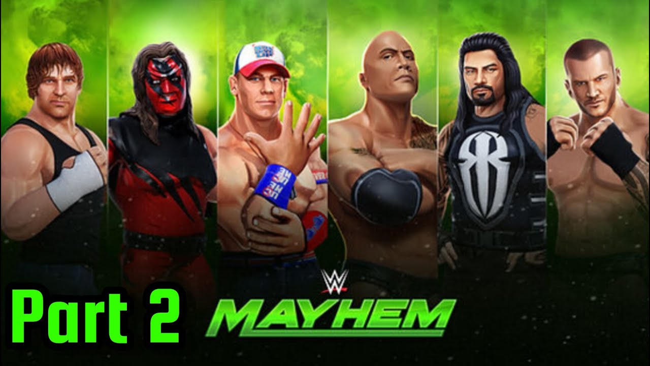 WWE MAYHEM gameplay walkthrough part 2 (2024). - YouTube