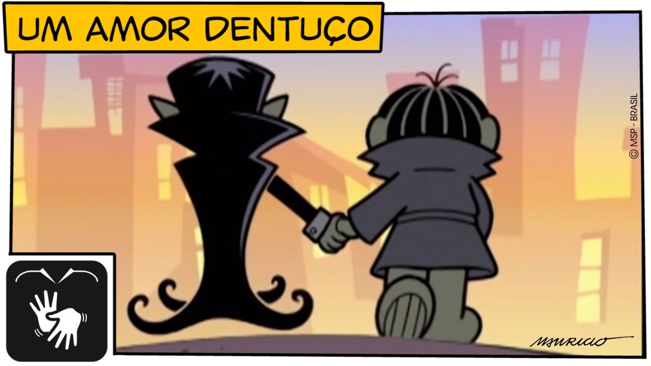 👋😃👋[LIBRAS] Um amor dentuço | Turma da Mônica