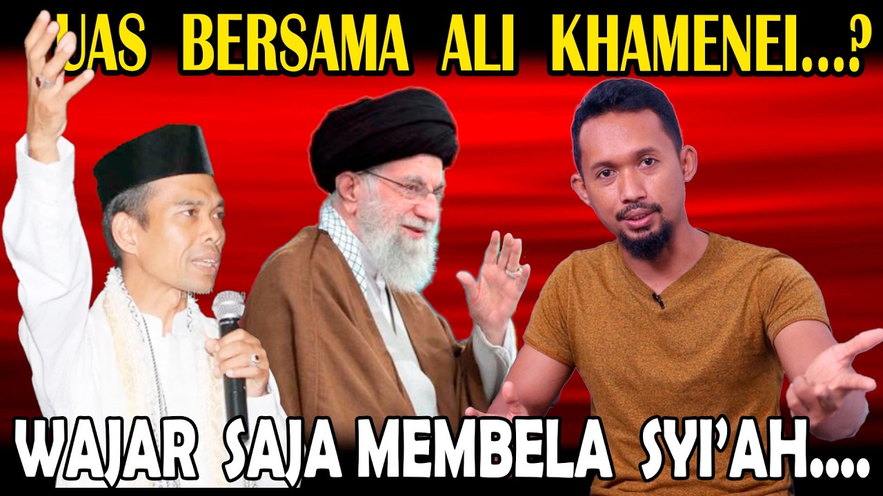 Akhirnya UAS Juga Mendukung Ali Khamenei.?? Tamparan Keras Ini Untuk Seluruh Ummat Sunni Di Indo