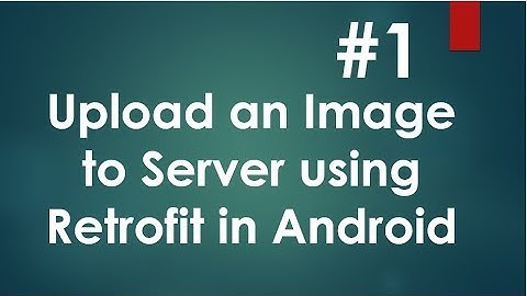 Android Retrofit Image Upload - 01 - Prepare Server Database and Tables