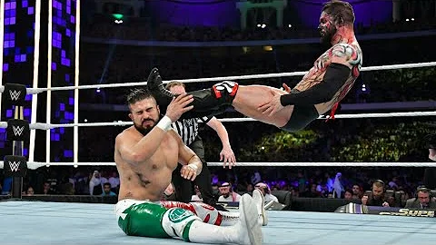 WWE SUPER SHOWDOWN DEMON FINN BALOR VS ANDRADE HIGHLIGHTS