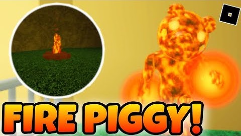 How To Get ‘‘FIRE PIGGY’’ BADGE + FIRE PIGGY MORPH | InfectedDeveloper