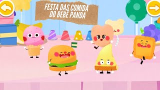 BabyBus festa das comidas jogo infantil